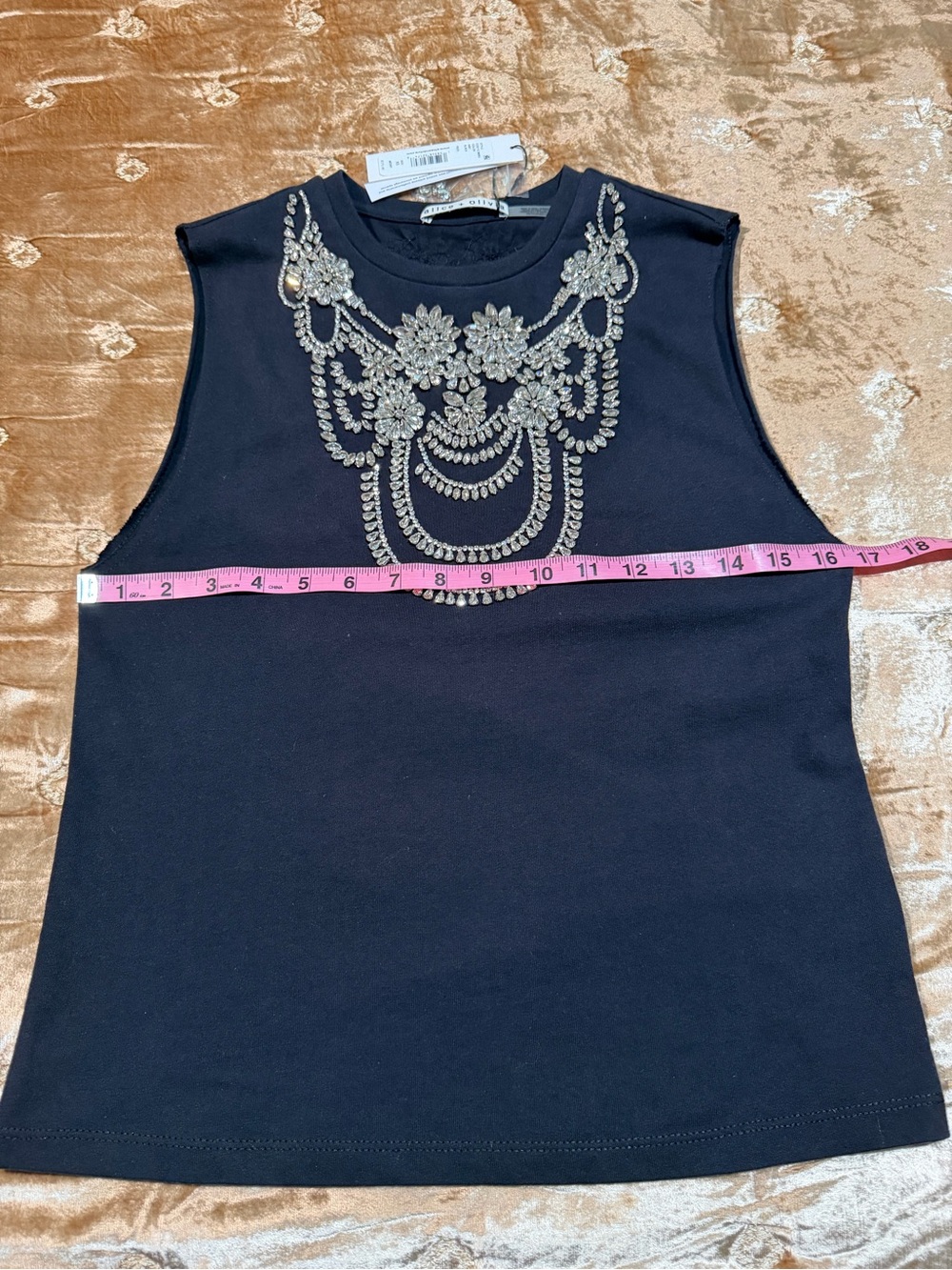 Alice + Olivia Dede Embellished Tank - Picture 10 of 11